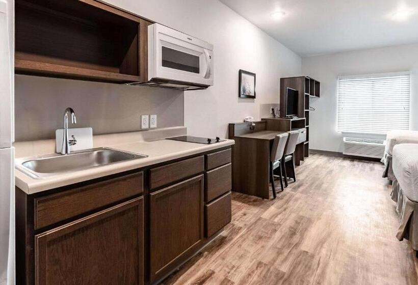 Номер Стандарт 2 Двуспальные Кровати, Woodspring Suites Indianapolis Zionsville