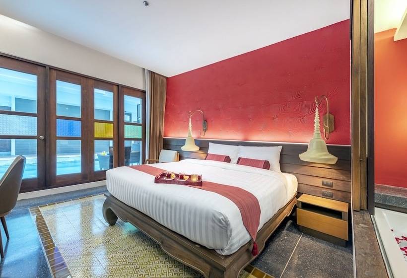 Quarto Quádruplo Deluxe, Monkham Village Hat Yai