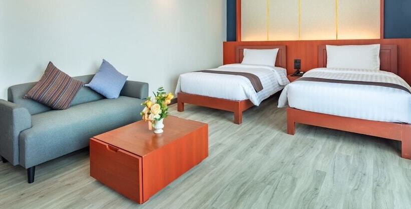 Quarto Superior Vista Jardim, Monkham Village Hat Yai