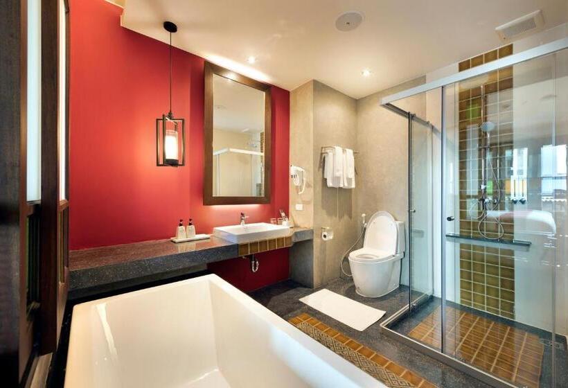 Quarto Quádruplo Deluxe, Monkham Village Hat Yai