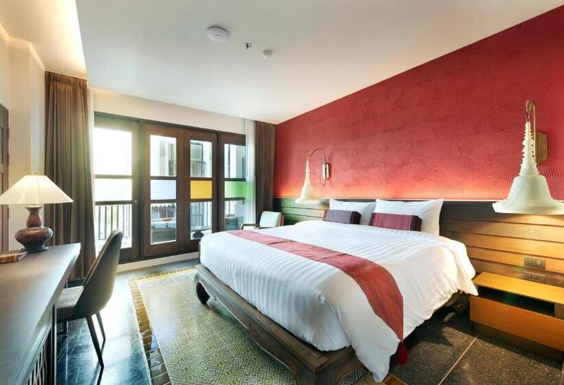 스탠다드 룸 킹사이즈 침대, Monkham Village Hat Yai