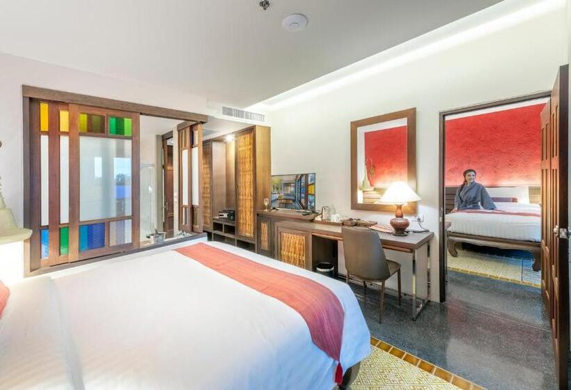 Quarto Deluxe Cama King, Monkham Village Hat Yai