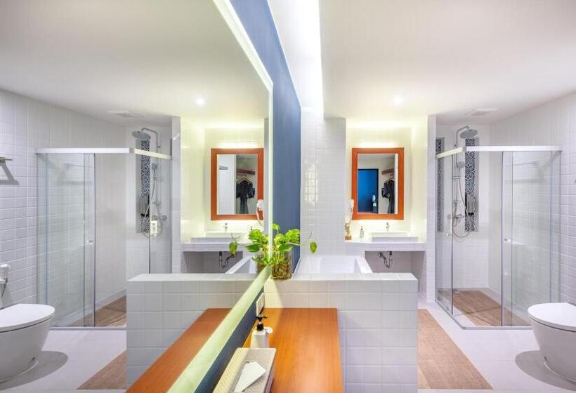 Quarto Superior Vista Jardim, Monkham Village Hat Yai