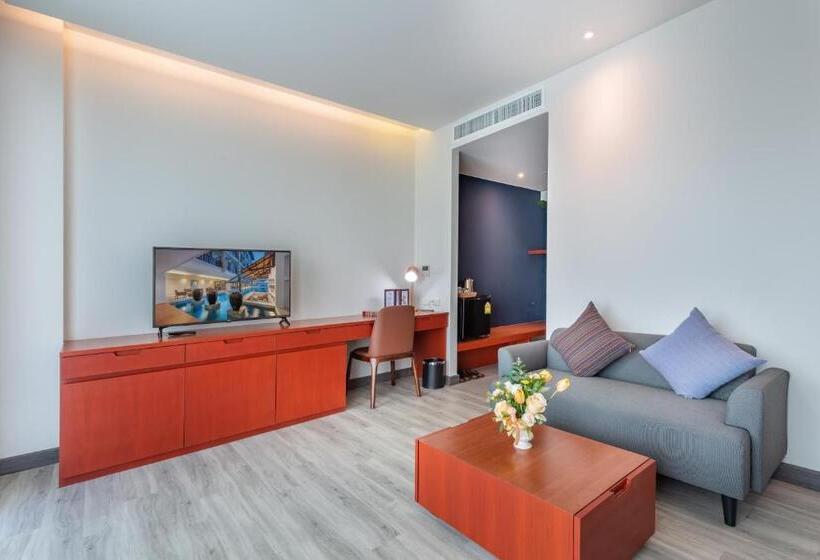 Quarto Superior Vista Jardim, Monkham Village Hat Yai