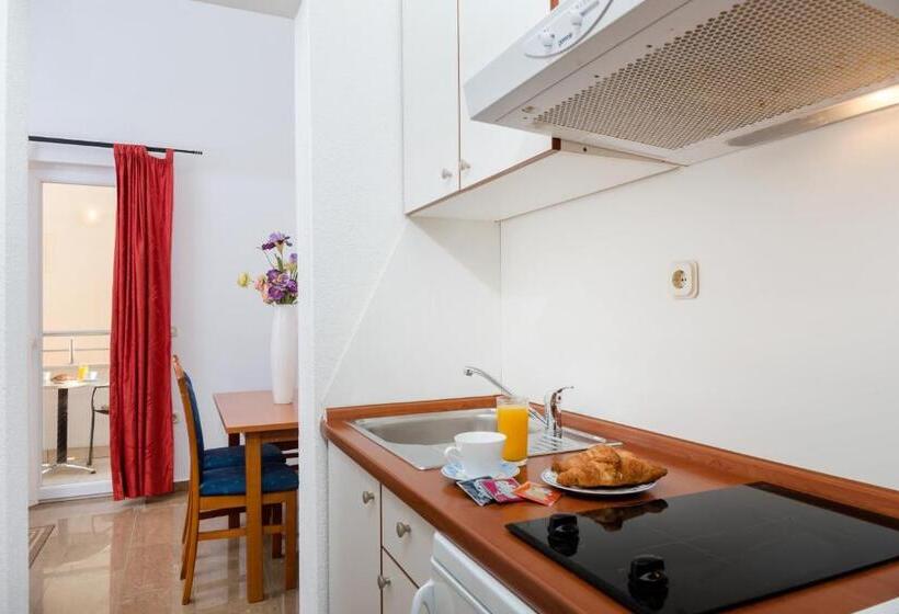 침실 1개 발코니 아파트, Apartments Vila Adrijana & Fitness Studio Wolf Bv