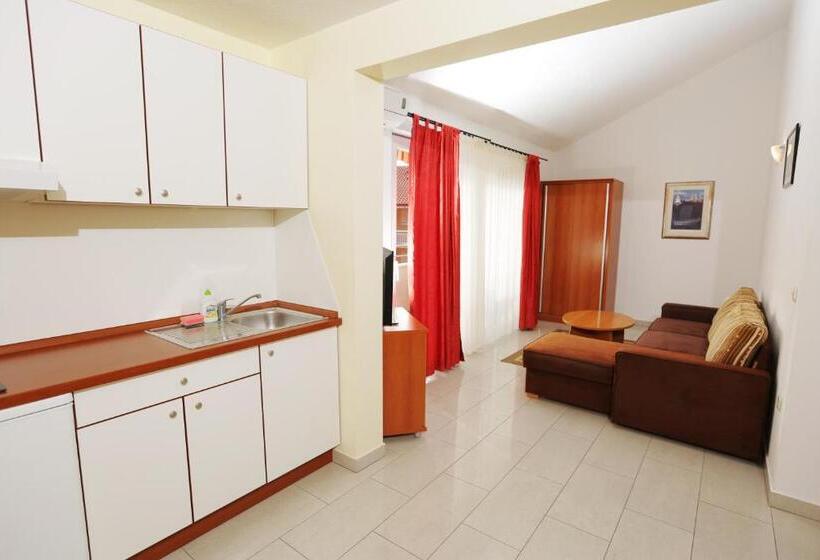 침실 1개 디럭스 아파트, Apartments Vila Adrijana & Fitness Studio Wolf Bv