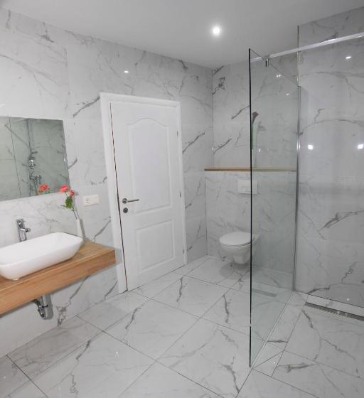 带1个卧室的高级公寓, Zollikof Aparts   Sauna & Studioapartments