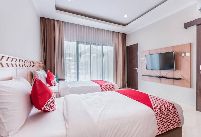 Quarto deluxe, Collection O 9 Villa Ubud Anyer