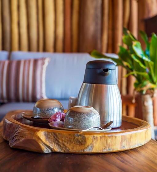 キングサイズベッドのスタンダードルーム, Kanan Tulum Treehouse, Rooftop, Beach Club & Spa   Adults Only