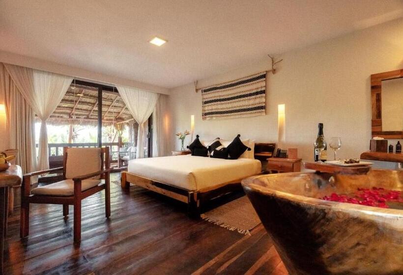 キングサイズベッドのスタンダードルーム, Kanan Tulum Treehouse, Rooftop, Beach Club & Spa   Adults Only