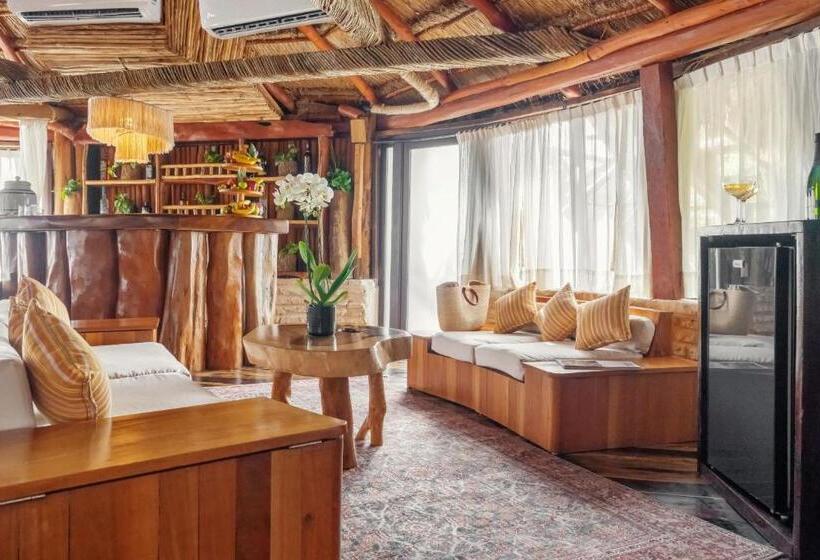 キングサイズベッドのスイートルーム, Kanan Tulum Treehouse, Rooftop, Beach Club & Spa   Adults Only