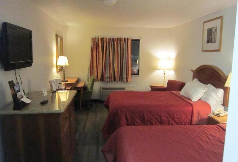 Номер Стандарт 2 Двуспальные Кровати, American Inn And Suites Ionia