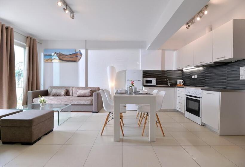 침실 1개 디럭스 아파트, Alekos Apartments 1 νetflix
