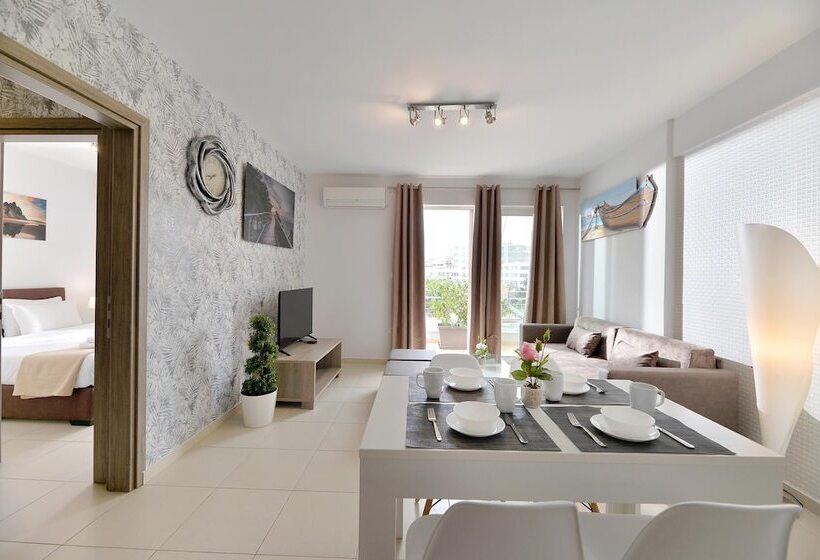침실 1개 디럭스 아파트, Alekos Apartments 1 νetflix