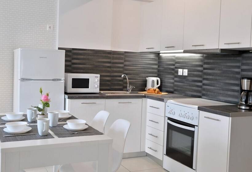 침실 1개 디럭스 아파트, Alekos Apartments 1 νetflix