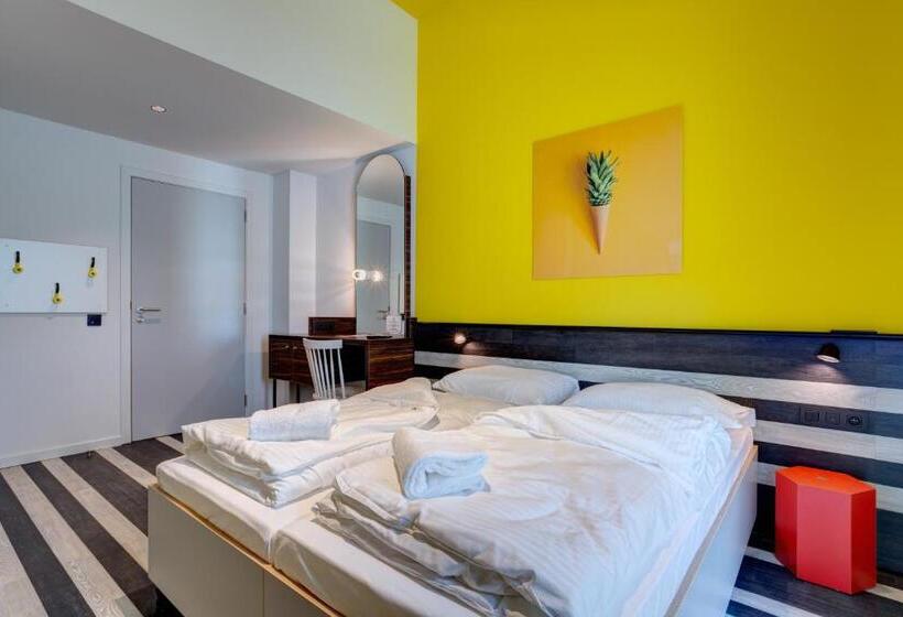 اتاق استاندارد یک نفره, Meininger Hotel Bruxelles Gare Du Midi