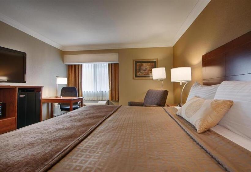 适合残疾人士使用的带超级大床的标准间, Best Western John Muir Inn