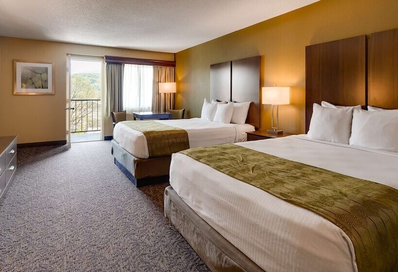 ２ダブルベッドのスタンダードルーム, Best Western Plaza Inn