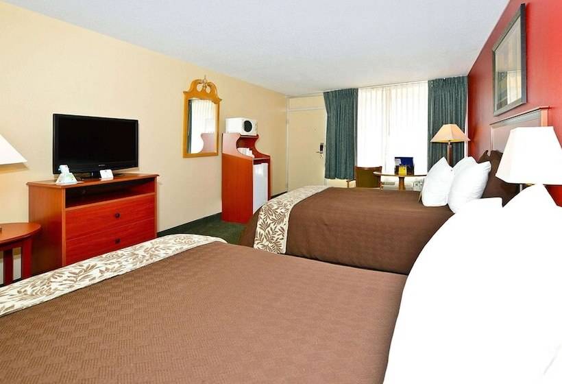 스탠다드 룸 더블 침대 2개, Magnuson Hotel Mountain View