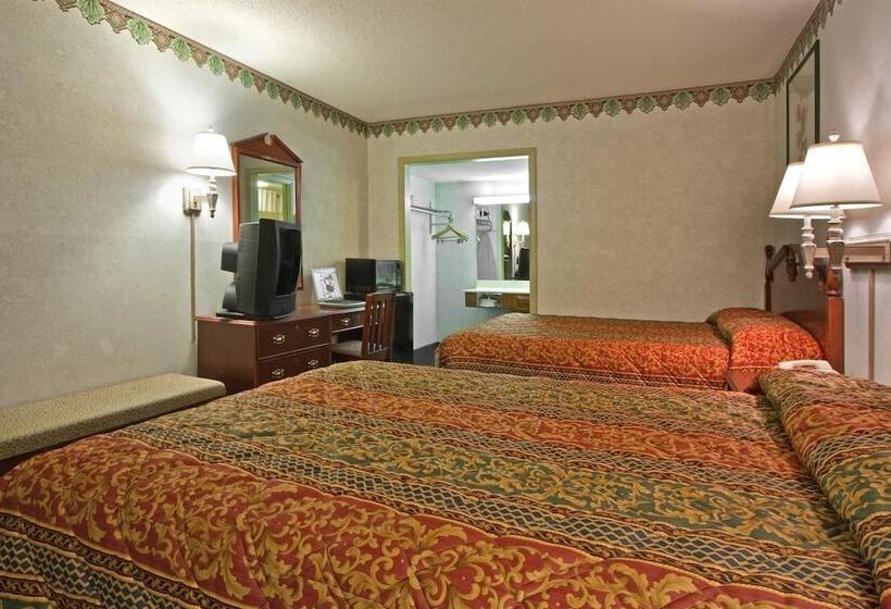 带2个双人床的标准工作室, Americas Best Value Inn Anderson, Sc