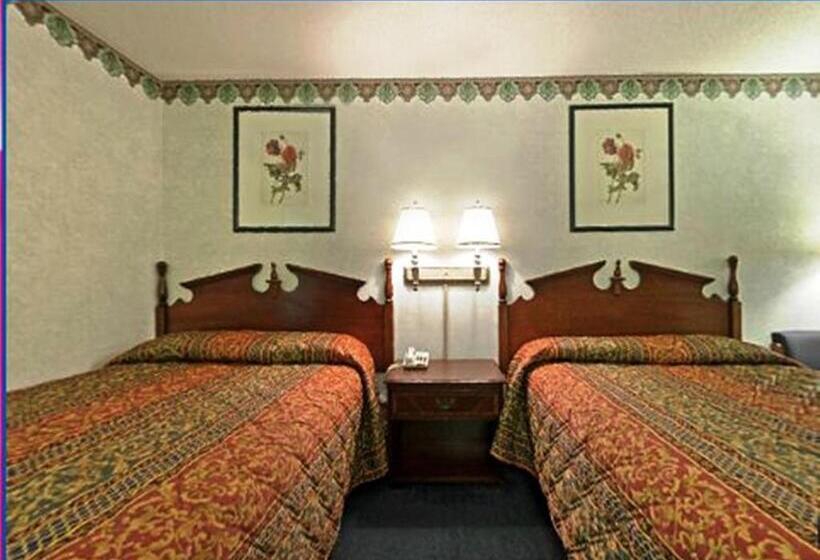 带2个双人床的标准工作室, Americas Best Value Inn Anderson, Sc