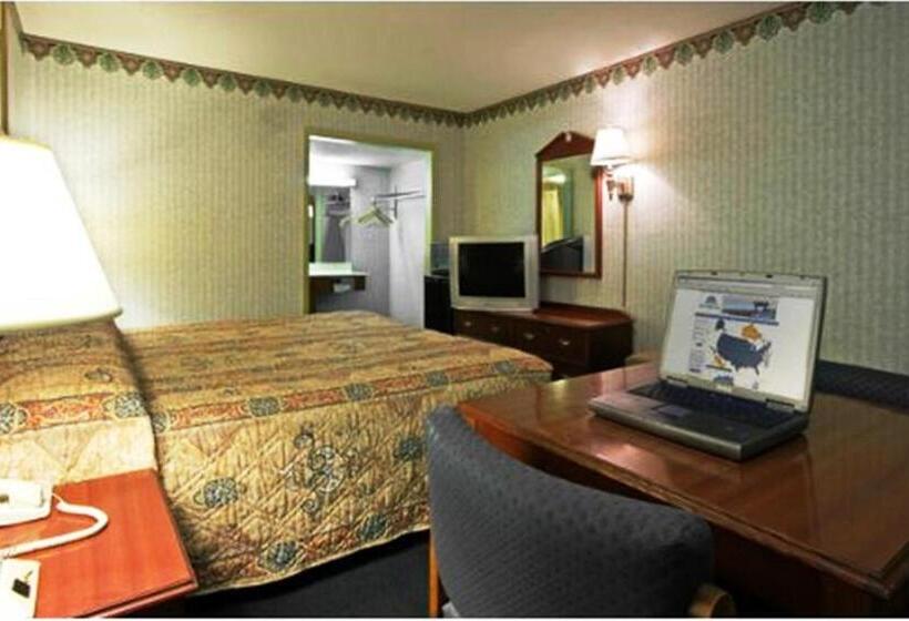 带大床的标准间, Americas Best Value Inn Anderson, Sc