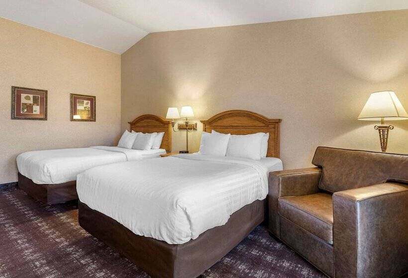 ２ダブルベッドのスタンダードルーム, Kathryn Riverfront Inn, Ascend Hotel Collection
