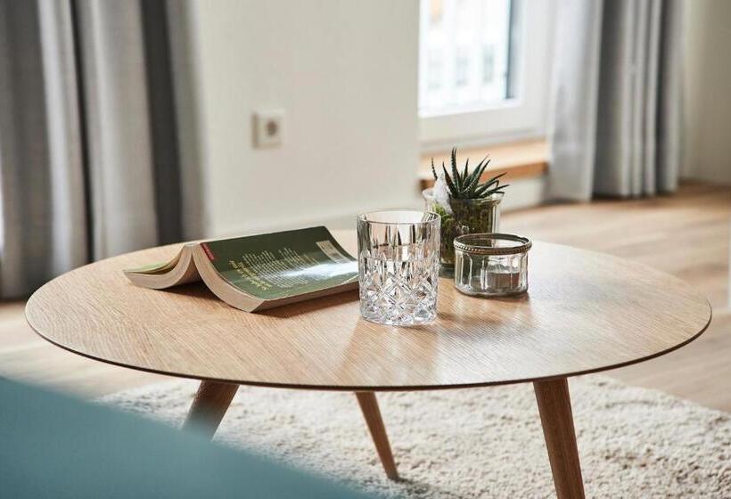 Апартаменты 1 Спальня с Террасой, Boardinghome Oldenburg