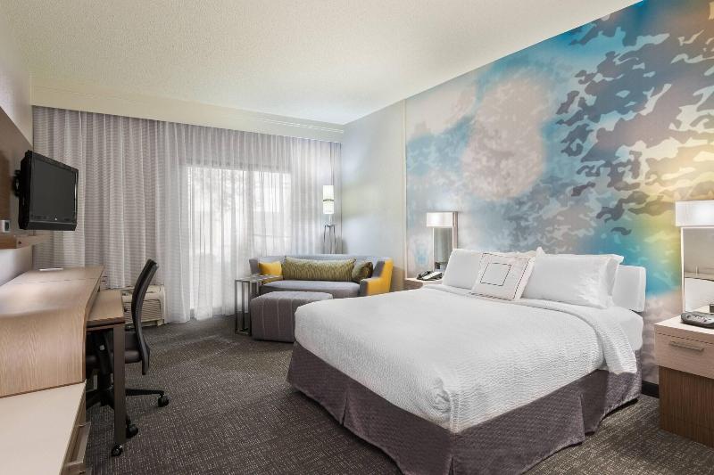 Стандартный Номер Кровать Кинг, Courtyard By Marriott Wilmington/wrightsville Beach