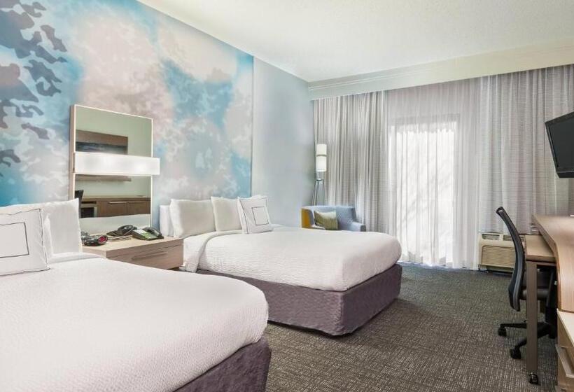 Номер Стандарт 2 Двуспальные Кровати, Courtyard By Marriott Wilmington/wrightsville Beach
