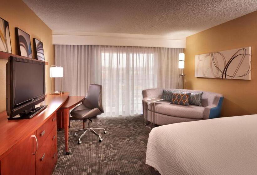 장애인을 위한 킹사이즈 침대 스탠다드 룸, Courtyard By Marriott Salt Lake City Sandy