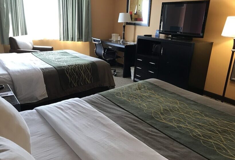 스탠다드 룸 더블 침대 2개, Travelodge By Wyndham Absecon Atlantic City