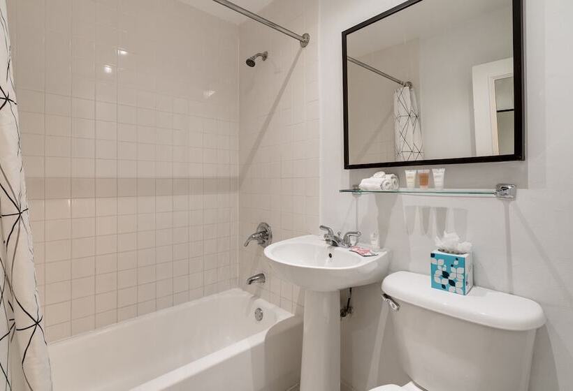 带2个双人床的标准工作室, Crest Hotel Suites