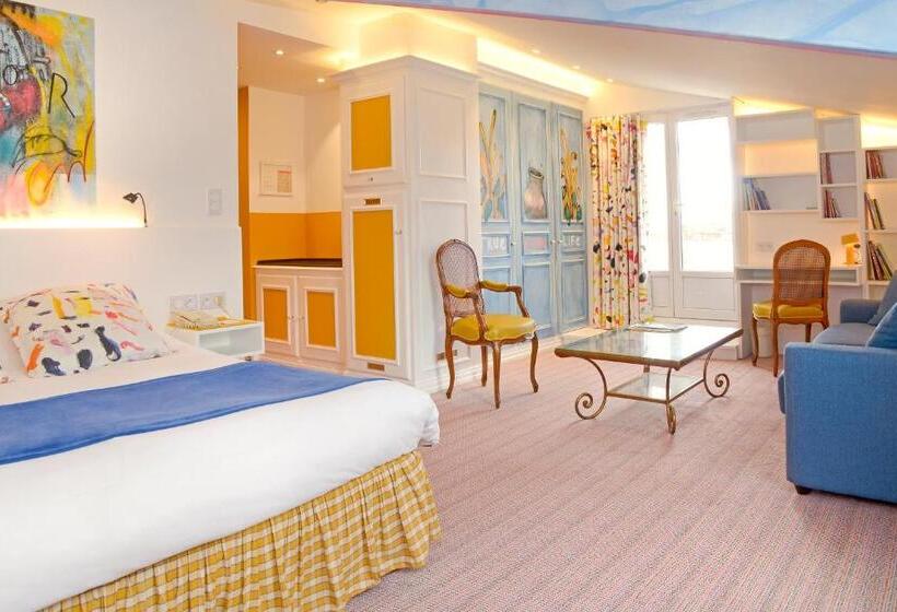 Номер Стандарт с Балконом, Hôtel L Yeuse   Teritoria