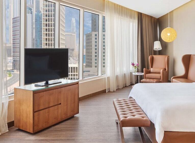 标准间, Radisson Blu Hotel, Dubai Canal View