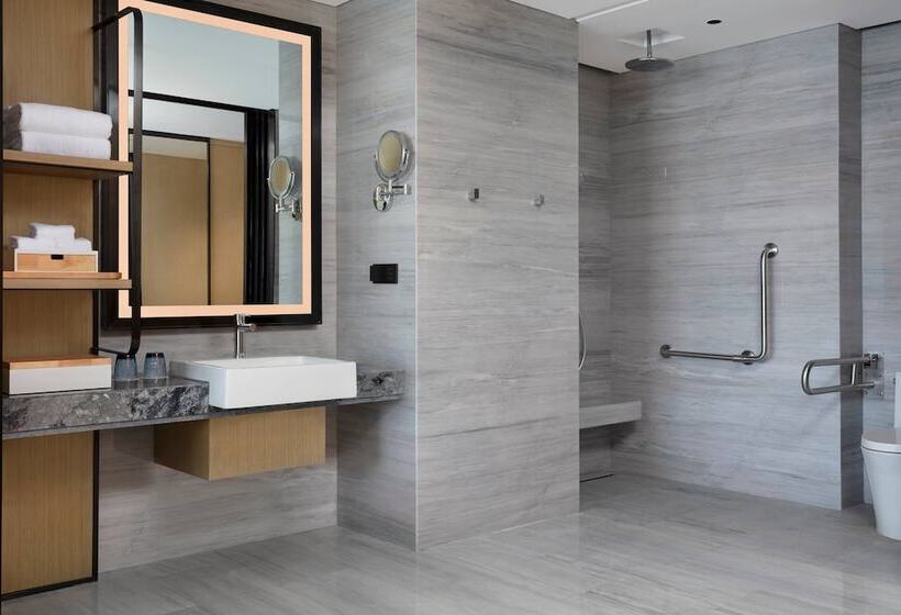 اتاق استاندارد با تخت دوبل, Xuzhou Marriott Hotel Lakeview