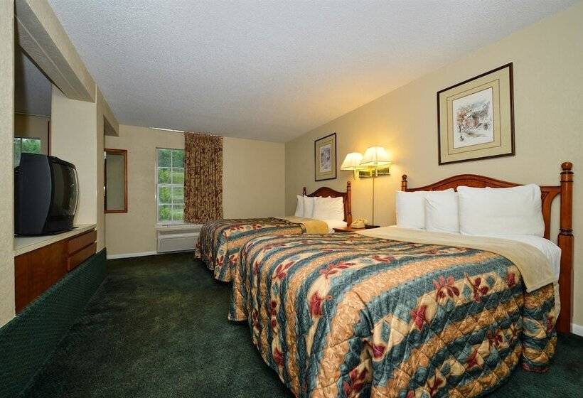 Номер Стандарт 2 Двуспальные Кровати, Americas Best Value Inn Winnsboro, Sc
