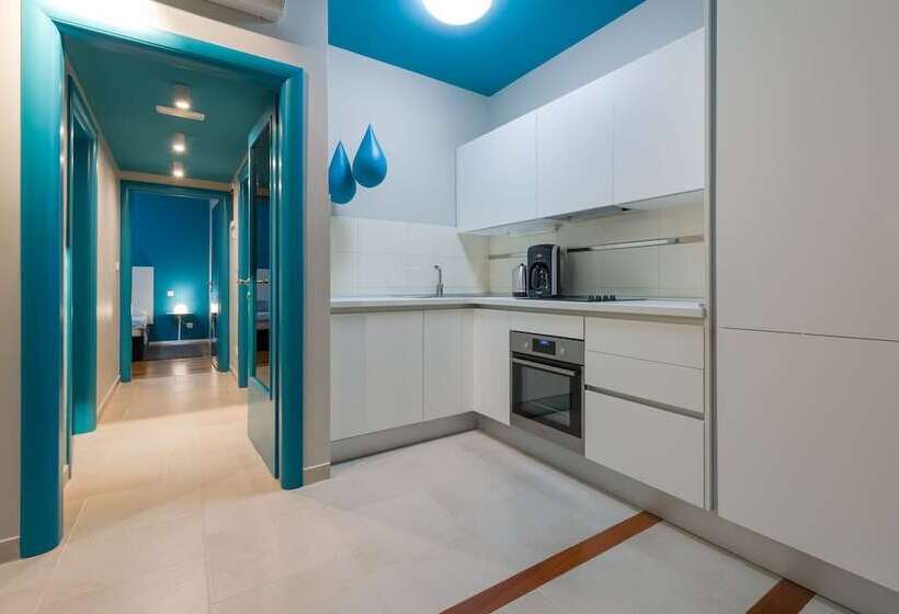 آپارتمان ممتاز دوخوابه رو به دریا, Apartments Villa Azzurra Bol
