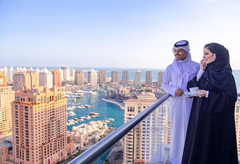 جناح ديلوكس غرفتين نوم, Hilton Doha The Pearl
