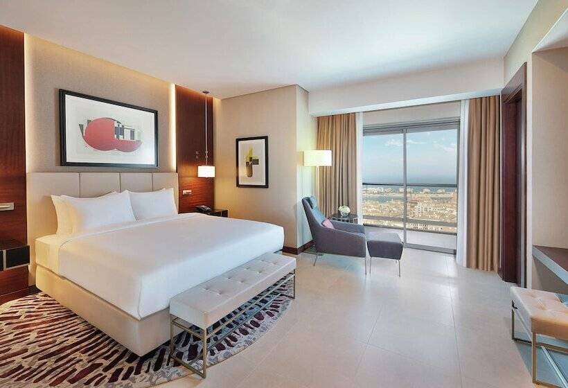 جناح غرفتين نوم, Hilton Doha The Pearl