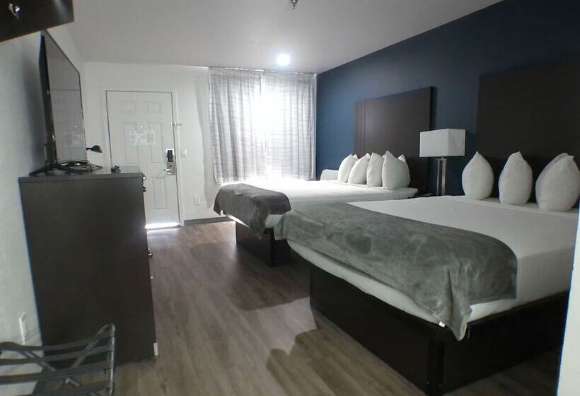 Номер Стандарт 2 Двуспальные Кровати, Greentree Inn Of Holbrook, Az