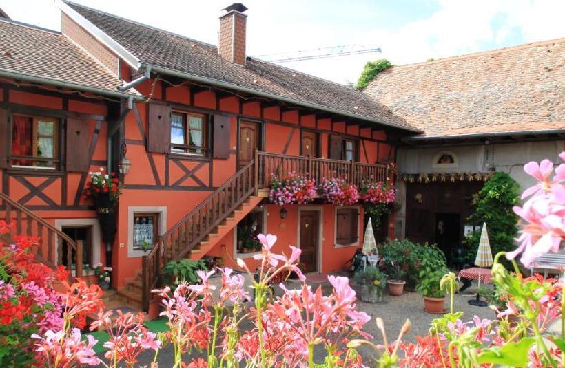 Номер Стандарт с Террасой, Chambres D Hôtes Chez Mado Ottrott