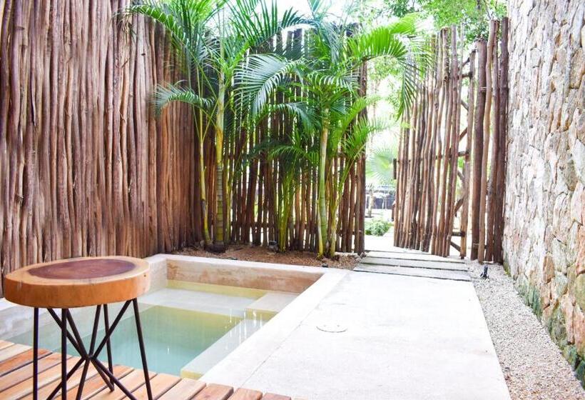 1 Szobás Apartman Terasszal, Amaka Calma Tulum