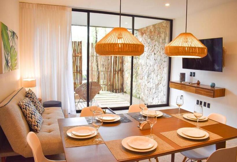 2 Szobás Apartman Terasszal, Amaka Calma Tulum
