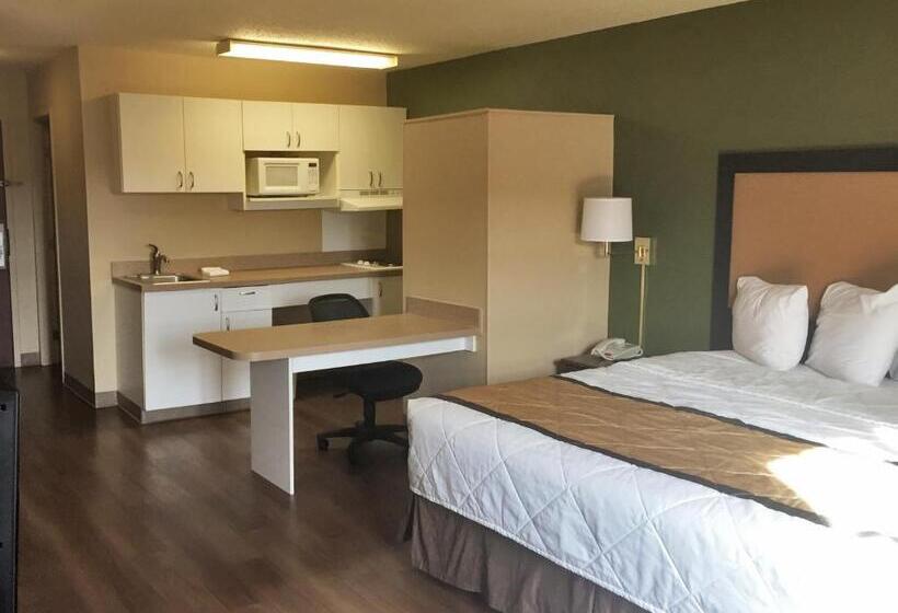 스탠다드 스튜디오 킹침대, Extended Stay America Suites  Akron  Copley  East