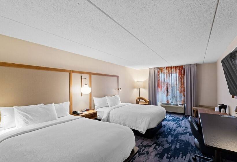 Standard Værelse 2 Dobbeltsenge, Fairfield Inn By Marriott Evansville West