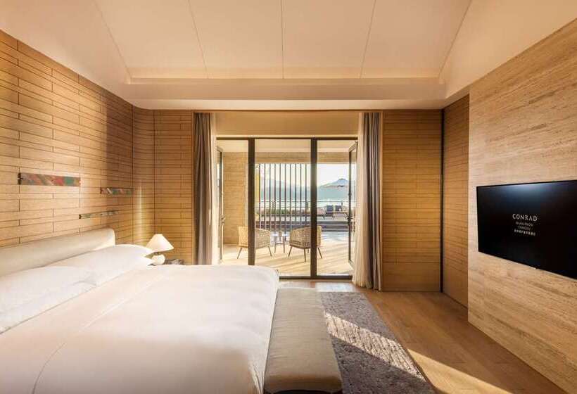 Люкс Deluxe Кровать Кинг, Conrad Hangzhou Tonglu