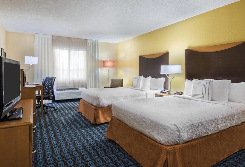 ２ダブルベッドのスタンダードルーム, Fairfield Inn And Suites Mobile