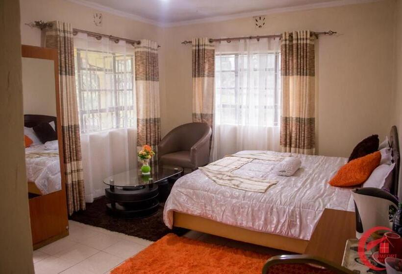 Deluxe Suite King Bed, Comfort Guest House Kericho