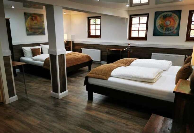디럭스 4인 룸, Landgasthaus Kreuz Michelbach